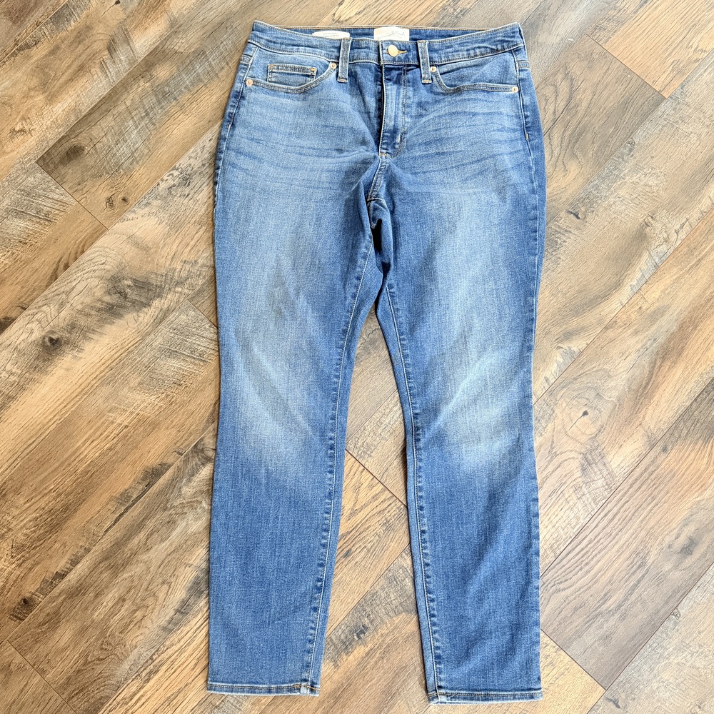 30x26 men faded high rise denim jeans slim straight fit universal thread